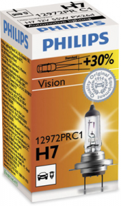 PHILIPS Vision H7-polttimo +30% 12V 55W