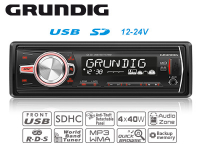 GRUNDIG GX-30 12-24V AUTOSOITIN MUISTILLA, USB