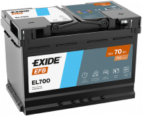 EXIDE-AKKU EFB EL700 70AH