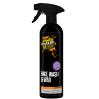 POWER MAXED BIKE WASH & WAX 500ML