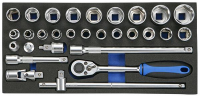 Hylsysarja 1/2" Boxo 284-bx003a