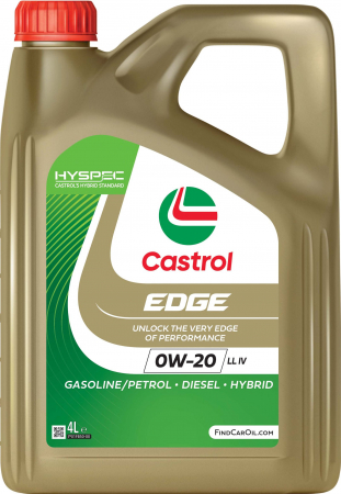 Castrol Edge FST-TI 0W-20 LL IV 4 l moottoriöljy