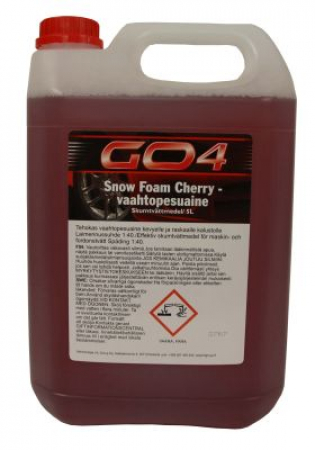 GO4 VAAHTOPESUAINE 5L SNOW FOAM CHERRY
