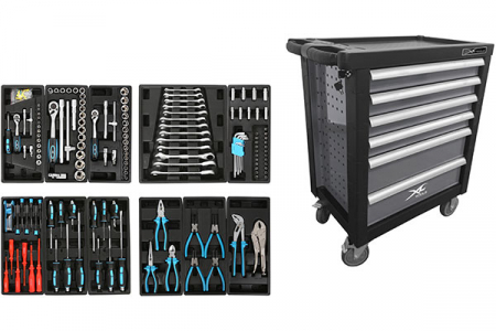 TYÖKALUVAUNU 228 OSAA XL-TOOLS