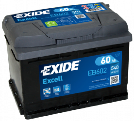 EXIDE EB602  60 AH